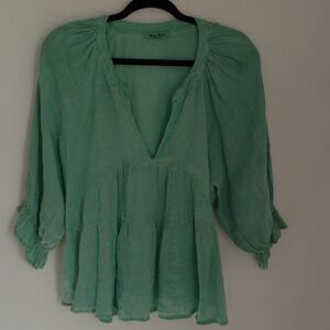Mint Green Women's Tunic Top